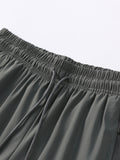 kkboxly  Lightweight Breathable Comfy Joggers, Men's Casual High Stretch Waist Drawstring Sports Pants Sweatpants