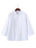 Chef Work Clothes Men's Long Sleeve Hotel Restaurant Baking Clothing