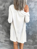 kkboxly  Long Sleeve Oversized Top, Button Up Casual Top, Women's Clothing