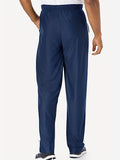 kkboxly  Plus Size  Men's Casual Contrast Color Sports Pants For Big & Tall Males, Mesh Breathable Quick Dry Pants For Running/outdoor/workout, Men's Clothing