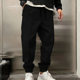 kkboxly Drawstring Sweatpants Loose Fit Pants Men's Casual Joggers For Men Winter Fall Running Jogging