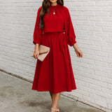 kkboxly  Women's Dresses Sexy Summer Women's High Waist Slim Fashion Solid Color Slim Temperament Maxi Dresses