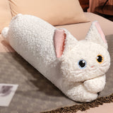 Ultra-Soft & Cute Cat Long Pillow - Perfect for Side Sleepers, Versatile as a Cushion, Hand Washable, Modern Design, All-Season Comfort