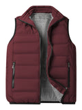 Winter Thick Vest For Men, Casual Black Warm Padded Sleeveless Jacket Best Sellers