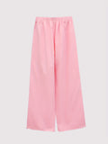 kkboxly  Striped Wide Leg Pants, Y2K Solid Long Length High Waist Pants, Women's Clothing