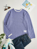 kkboxly  Men's Thermal Casual Knitted Pullover Sweater