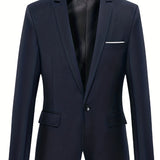 kkboxly  Men's Spring And Autumn Summer Business Casual Suit Coat Professional Suit Formal Top Best Man Suit Slim Handsome Men's Wear