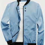 kkboxly Stay Stylish and Comfortable: Men's Casual Jackets With Zipper Pockets - Best Sellers!