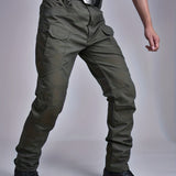 kkboxly  High Quality Men's Waterproof Tactical Pants Army Users Outside Sports Hiking Pants