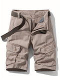 2025 kkboxly  Trendy Plus Size Cargo Shorts for Men - Comfortable and Stylish Outdoor Casual Wear