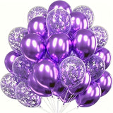 Multipack Metallic Balloons (30pcs) - Durable & Versatile for Weddings, Birthdays & Special Events
