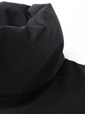 kkboxly  Men's Warm Windproof Winter Jacket, Casual Stand Collar Padded Coat For Fall Winter