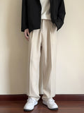 kkboxly  Men's Chic All Match Casual Trousers For Business Leisure Activities