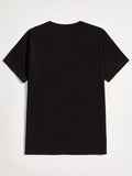 kkboxly  Poker Dice Print, Men's Graphic T-shirt, Casual Comfy Tees For Summer