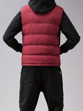 kkboxly Men's Autumn/Winter  Lightweight Sleeveless Zip-up Padded Vest With Chest Pockets