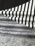 kkboxly  Stripe Print Colorblock Crew Neck T-Shirt, Casual Long Sleeve Top For Spring & Fall, Women's Clothing