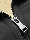 kkboxly Men's Fleece Winter Jacket With Zipped Pockets - Best Seller!
