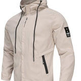 kkboxly Men's Hooded Jackets By Activity, Casual Zipper Pocket Jacket Coat For New Generation