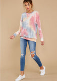 2025 spring and summer  new home casual wear long-sleeved sweater summer  printing long-sleeved home leisure