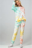 2025 spring and summer  new home casual wear long-sleeved sweater summer  long-sleeved trousers home suit