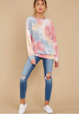 2025 spring and summer  new home casual wear long-sleeved sweater summer  printing long-sleeved home leisure
