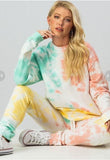 2025 spring and summer  new home casual wear long-sleeved sweater summer  long-sleeved trousers home suit