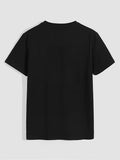 kkboxly Cruise Print T Shirt, Tees For Men, Casual Short Sleeve T-shirt For Summer