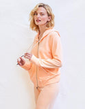 2025 spring and summer  new loungewear casual two-piece set women's summer  long-sleeved hoodie trousers set