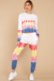 2025 spring and summer  new loungewear casual two-piece set women's summer  long-sleeved sweater trousers set