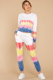 2025 spring and summer  new loungewear casual two-piece set women's summer  long-sleeved sweater trousers set
