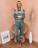 2025 spring and summer new  Popular trade new loungewear casual wear two-piece set women's long-sleeved trousers home set