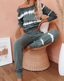 2025 spring and summer new  Popular trade new loungewear casual wear two-piece set women's long-sleeved trousers home set