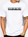 kkboxly  Plus Size Men's Casual Graphic Tees For Summer, Trendy Pattern Print Oversized T-shirts, Chic Outfit Men's Clothings