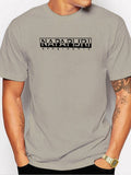 kkboxly  Plus Size Men's Casual Graphic Tees For Summer, Trendy Pattern Print Oversized T-shirts, Chic Outfit Men's Clothings