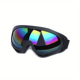 1pc Trendy Outdoor Sports Goggles - Wide Field Eye Protection Goggles for Skiing, Cycling, Motorcycle - Windproof, Fashionable, and Durable Equipment