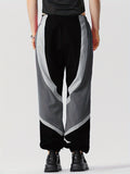 kkboxly  Casual Color Block Men's Long Pants With Pockets, All Seasons Outdoor, Leisure, Street