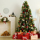 kkboxly 10pcs Sparkling Acrylic Icicle Ornaments - Versatile Christmas Tree Decorations for Holiday & Winter Parties, No Battery Needed, Christmas Decor