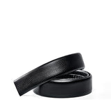Factory direct sales 2020 new headless belt leather does not take the lead and automatically buckles the first layer of cowhide belt body