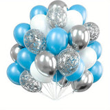 30pcs, Agate Macaron Matte Latex Balloons - 12 Inch - Perfect for Anniversaries, Weddings, Birthdays, Party Decorations, Indoor and Outdoor Use