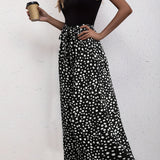 kkboxly  Casual Wide Leg Belted Tank Jumpsuit, Palazzo Jumpsuit For Summer & Spring, Women's Clothing