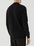 kkboxly  Men's Casual Knit Long Sleeve Pullover Sweater Top Men's Clothes Fall Winter