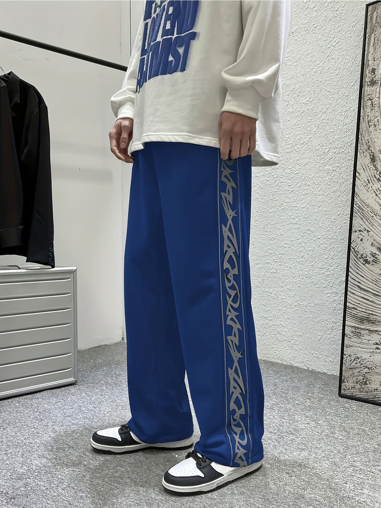 kkboxly  Men's Casual Straight-legged Sweatpants