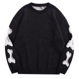 kkboxly  All Match Knitted Sweater, Men's Casual Warm High Stretch Crew Neck Pullover Sweater For Men Fall Winter
