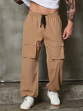 kkboxly  Men's Trendy Plus Size Casual Pants Cargo Pants Outdoor With Pockets