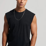 Solid Color A-Shirt Tanks, Men’s Singlet, Dry Fit Sleeveless Tank Top, Lightweight Active Undershirts, For Workout At The Gym, Bodybuilding, And Fitness, As Gifts