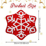 New simple and creative Christmas snowflake floor mat bathroom absorbent non-slip mat carpet floor mat household bathroom door mat floor mat