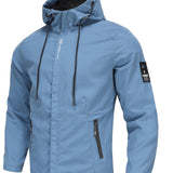 kkboxly Men's Hooded Jackets By Activity, Casual Zipper Pocket Jacket Coat For New Generation