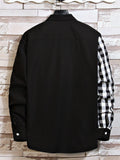 kkboxly  Men's Loose Long-sleeved Casual Shirt Jacket For Autumn And Winter