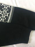 kkboxly  Plus Size Men's Shawl Collar Oversized Jacquard Pullover Long Sleeve Sweater Chic & Comfortable Clothes