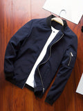 kkboxly Autumn New Casual Men's Jacket Men's Baseball Jacket Coat